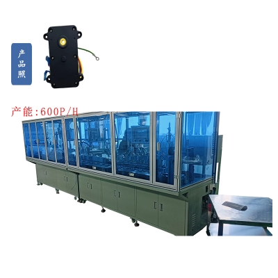 Automatic assembly machine for gear motor